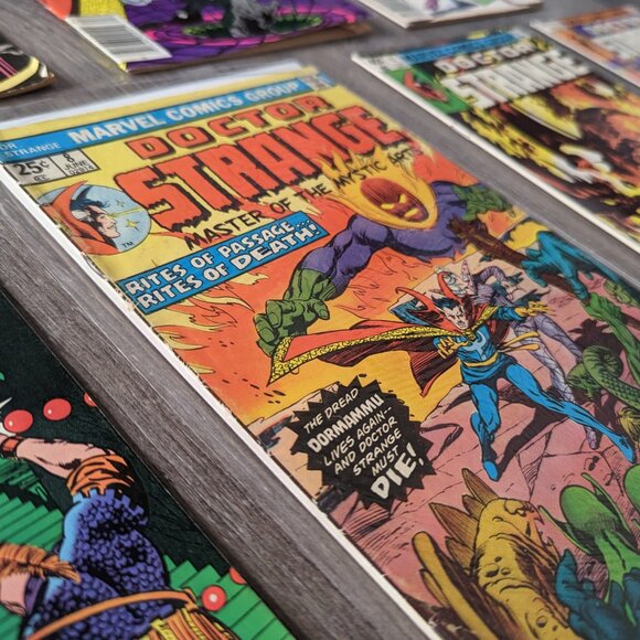 Vintage DOCTOR STRANGE Lot of 7 Marvel Comics 1970s-1980s - Picture 6 of 11